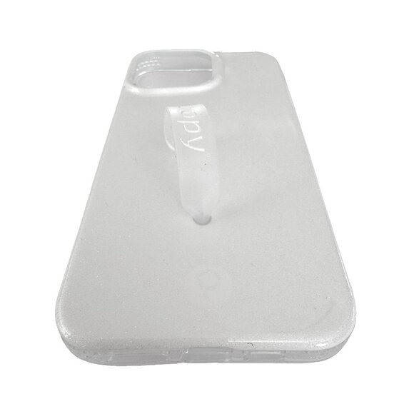 NWT Loopy WHITE SHIMMER iPhone 15 Pro Max Phone Case - Righty - Picture 4 of 10